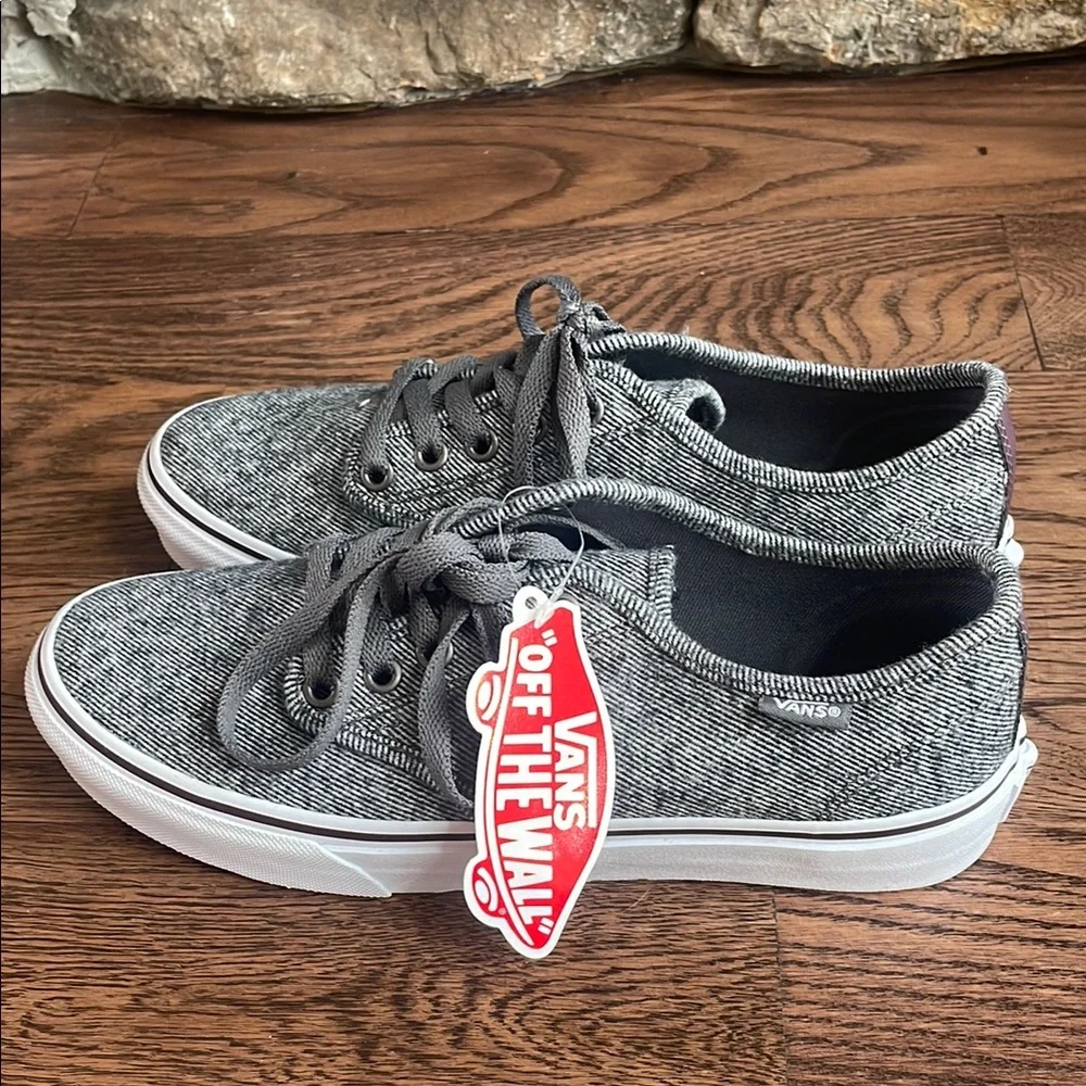 Women’s Gray Vans - Picture 7 of 8